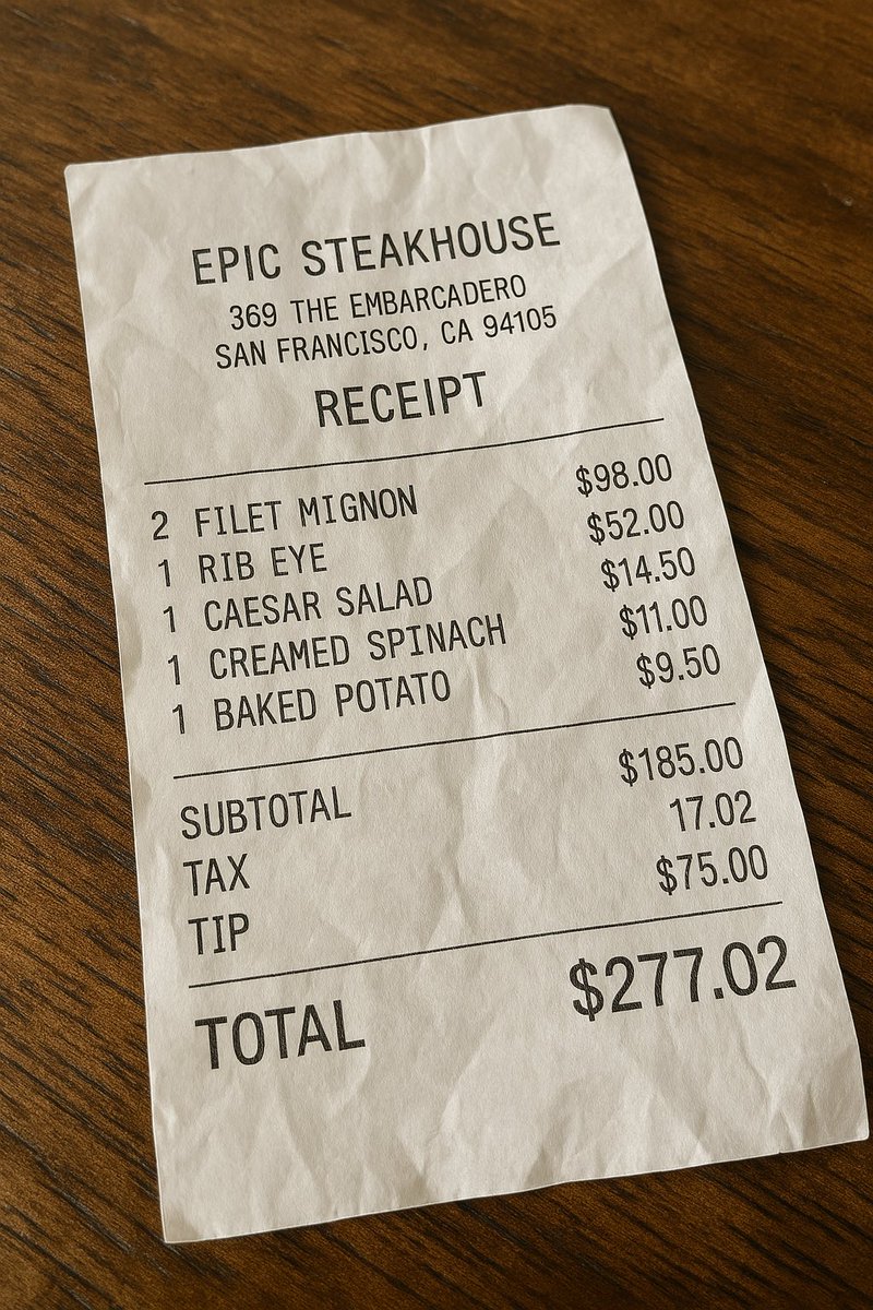 AI Image Generator Creates Realistic Fake Receipts: Fraud Risk Surges